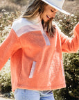 Ruth Half Zipper Sherpa Sweatshirt