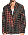 Vegas King of Hearts Men's Western Blazer