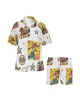Vintage Cowgirl Collage Pajama Set
