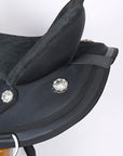 Hilason Horse Trail Pleasure Endurance Synthetic Saddle Black