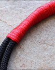 Hilason Bitless Bridle Hackamore Bosal Horsemanship Equestrian Horse Tack Red