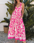 Alicia Floral Backless Maxi Dress