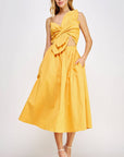 Knotted Bow Dress in color options