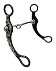 Pro Series 7" Black Steel Sheridan Flat Cheeks with 5" Lifesaver Mouth