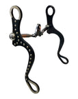 Pro Series 8" Black Steel Flat Cheek with 5" Floating Spade Mouth