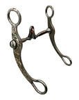 Pro Series 7" SS Sheridan Flat Cheek with 5" Floating Spade Mouth