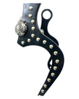 Pro Series 8" Black Steel Flat Cheek with 5" Medium Port Mouth