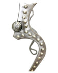 Pro Series 8" Stainless Steel Flat Cheek with 5" Floating Spade Mouth