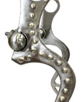 Pro Series 8" Stainless Steel Flat Cheek with 5" Dogbone Mouth