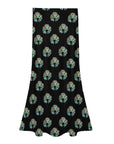 Turquoise Naja Maxi Skirt