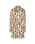 Got My Boots Western Bath Robe