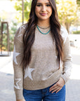 Alani Star Pattern Sweater