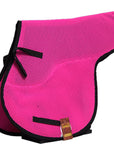 22 Inch Hilason Western Tack Horse Vented Pvc English Saddle Pad Pink