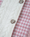 Luna Houndstooth Loose Shacket