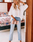 Alessia Smocked Wrist Shift Top