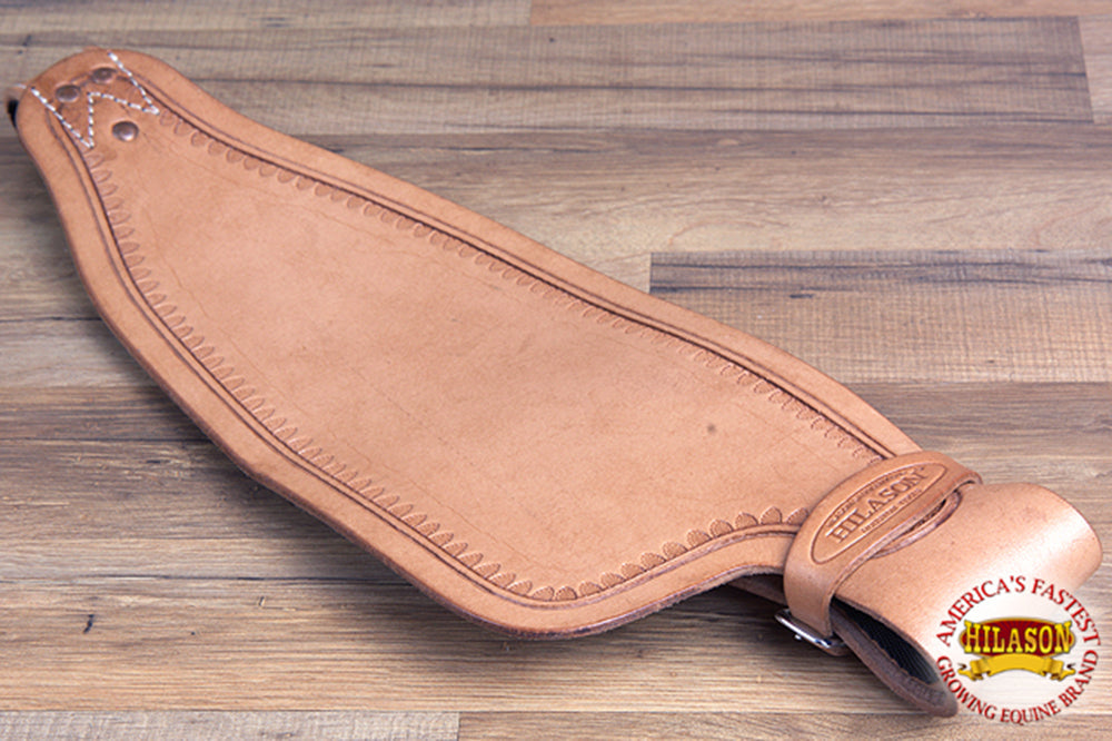 Hilason Leather Saddle Replacement Fender Pair With Hobble Straps Adult