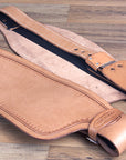 Hilason Leather Saddle Replacement Fender Pair With Hobble Straps Adult