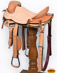 Horse Bronc Saddle Hilason Classic Series Rodeo American Leather