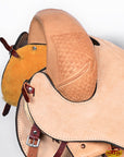Horse Bronc Saddle Hilason Classic Series Rodeo American Leather