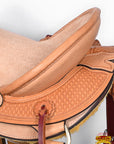 Horse Bronc Saddle Hilason Classic Series Rodeo American Leather
