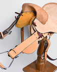 Horse Bronc Saddle Hilason Classic Series Rodeo American Leather