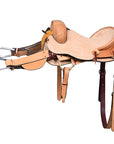 Horse Bronc Saddle Hilason Classic Series Rodeo American Leather