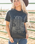 Western Cowboy Boots Tee