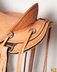 Western Horse Wade Saddle American Leather Ranch Roping Tan