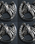 Western Screw Back Concho 1.5 In Horseshoe Silver Saddle Cowgirl Hilason