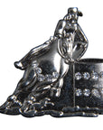 1 Pc Screw Back Concho 1.5 In Barrel Racer Nickle Plated Saddle Hilason