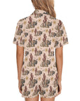 Desert Bison Women's Western Pajama Set