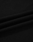 Solid Ruffle Wide Leg High Waist Pants