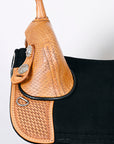 Hilason Western Horse Treeless Trail Barrel Saddle American Leather