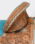 Hilason Western Horse Saddle Treeless Trail Barrel Leather