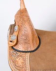 Hilason Western Horse Treeless Trail Barrel Saddle American Leather