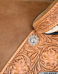 Hilason Western Horse Treeless Trail Barrel Saddle American Leather