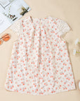 Estelle Crochet Cap Sleeve Blouse