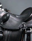 Western Horse Saddle American Leather Wade Ranch Roping Black Hilason