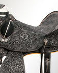 Hilason Western Horse Wade Saddle American Leather Ranch Roping Antique Black