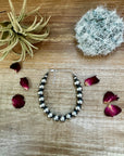 10 mm Sterling Silver Pearls bracelet