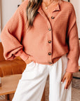 Parker Button Front Dolman Sleeve Sweater Cardigan