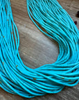 Multi strand Kingman turquoise necklace
