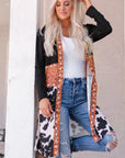 Madison Patchwork Open Front Cardigan