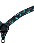 Western Horse Headstall & Breast Collar Tack American Leather Black Turquoise Hilason