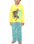 Rodeo Cowboy Boy's Western Pajama Set