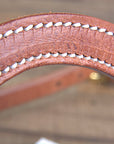 Hilason Hermann Oak Leather Quick Change Cheek Horse One Year Browband Headstall