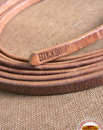 HILASON Western Horse Leather Split Reins - Hoak 1/2 X 8 Waterloop