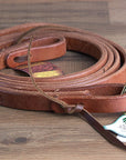 HILASON Hermann Oak Harness Leather Water Loop Tie Rein Brown 8Ft.
