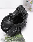 Metallic Hobo Bag W/Chain