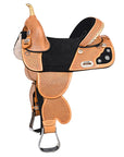 Hilason Western Horse Treeless Trail Barrel Saddle American Leather